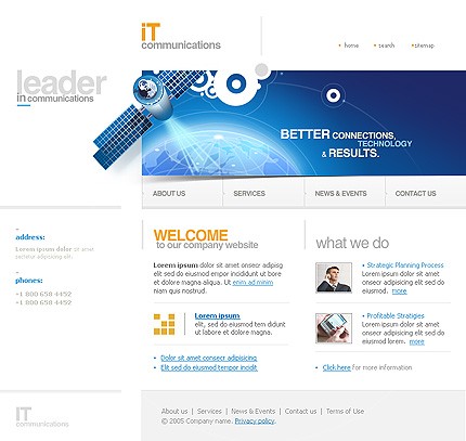 Website Template #12269