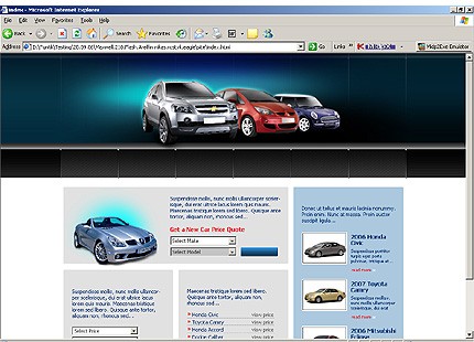 Website Template #12316