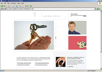 Website Template #12344
