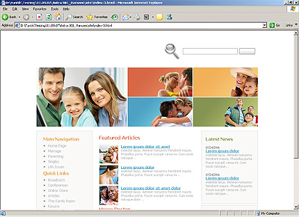 Website Template #12357