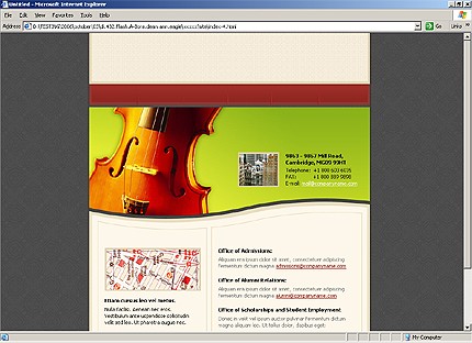 Website Template #12359