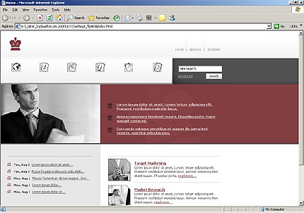 Website Template #12360
