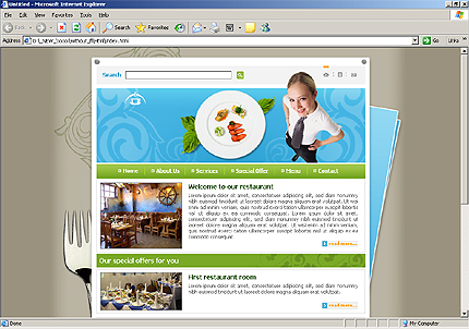 Website Template #12432