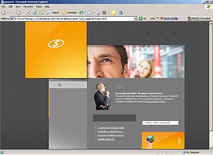 Website Template #12437