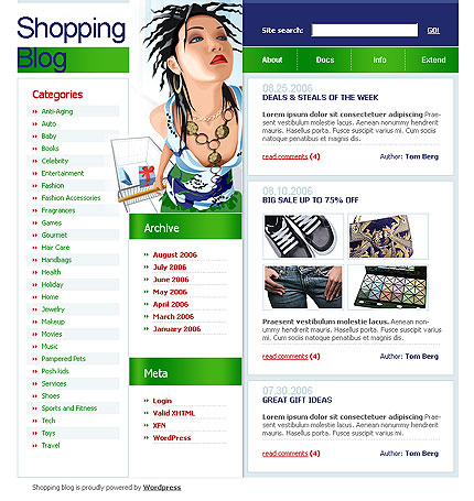 Website Template #12445