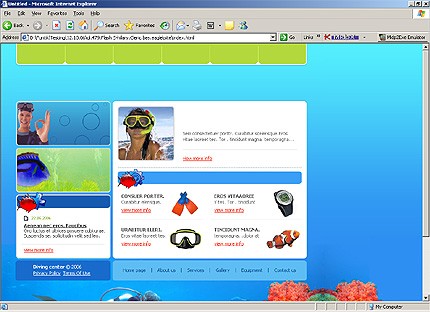 Website Template #12458