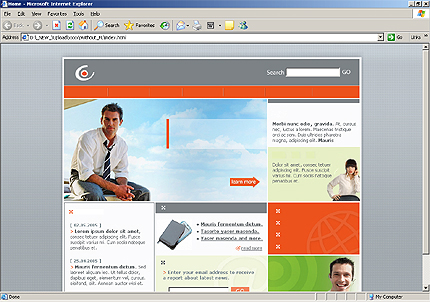 Website Template #12475