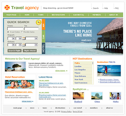 Website Template #12476