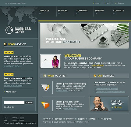 Website Template #12477