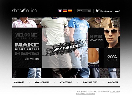 Website Template #12559