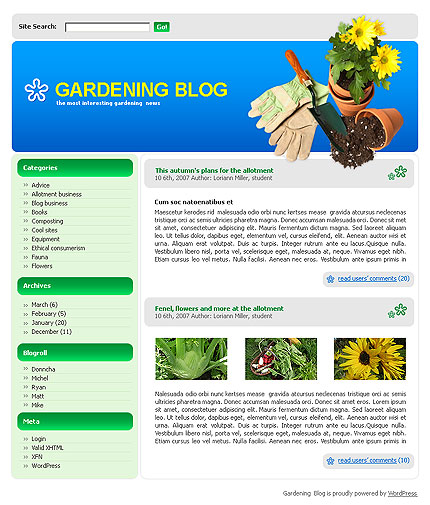 Website Template #12685