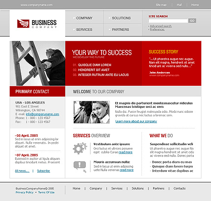 Website Template #12761
