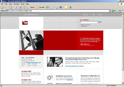 Website Template #12761