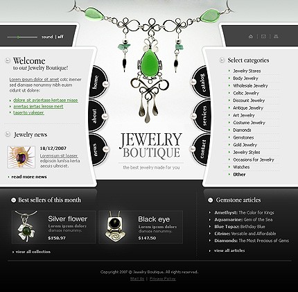 Website Template #12765