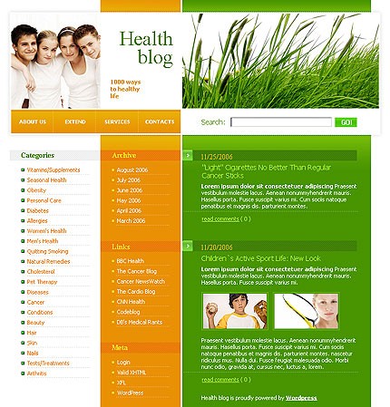 Website Template #12794
