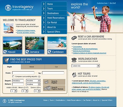 Website Template #12802