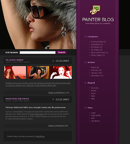 Website Template #12871