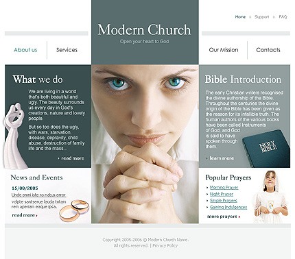 Website Template #12906