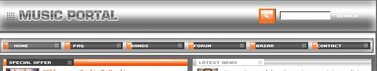 Website Template #12921