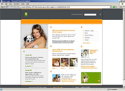 Website Template #12928