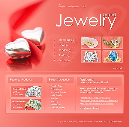 Website Template #12929