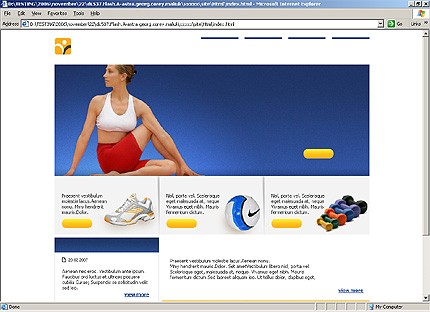 Website Template #12932