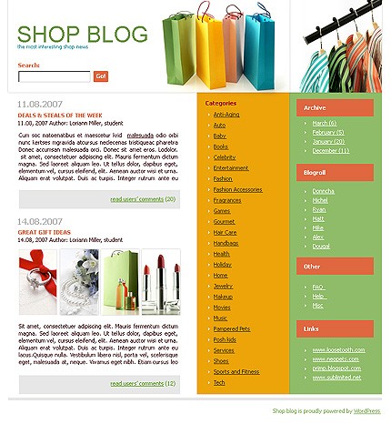 Website Template #12958