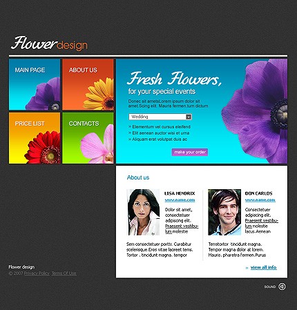 Website Template #12982