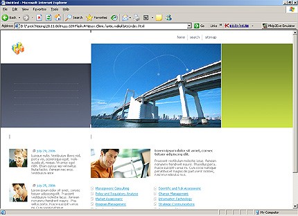 Website Template #13013