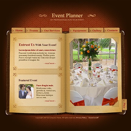 Website Template #13026