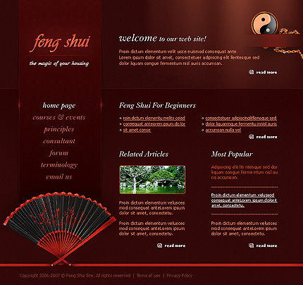 Website Template #13029