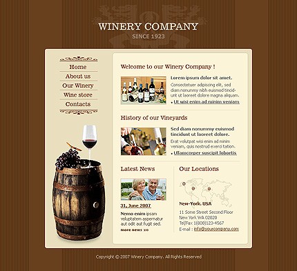 Website Template #13093