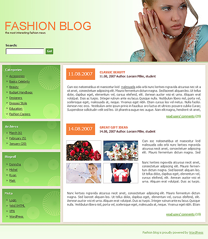 Website Template #13125
