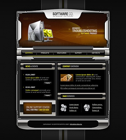 Website Template #13140