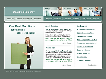 Website Template #13141