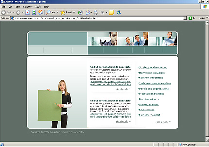 Website Template #13141