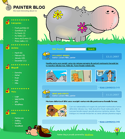 Website Template #13151