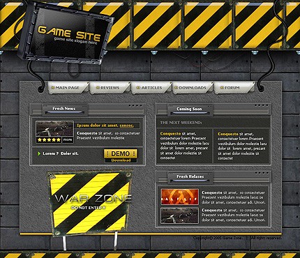 Website Template #13186