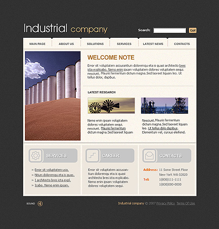 Website Template #13200