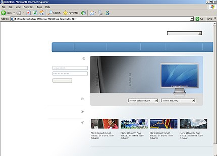 Website Template #13208
