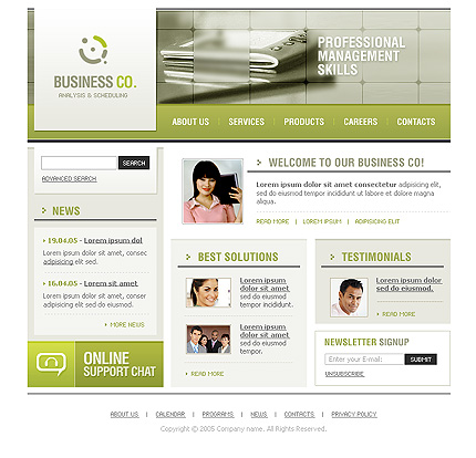 Website Template #13367