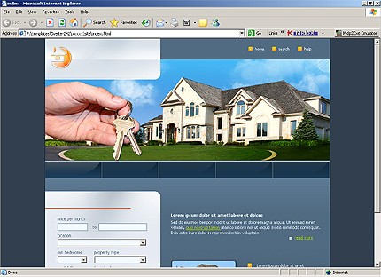 Website Template #13394