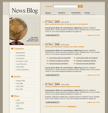 Website Template #13449