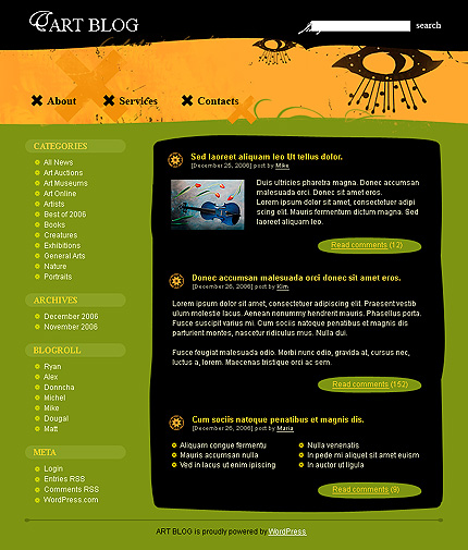 Website Template #13463