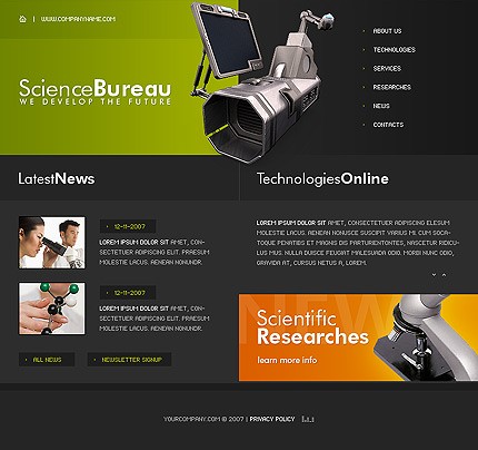 Website Template #13481