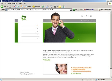 Website Template #13482
