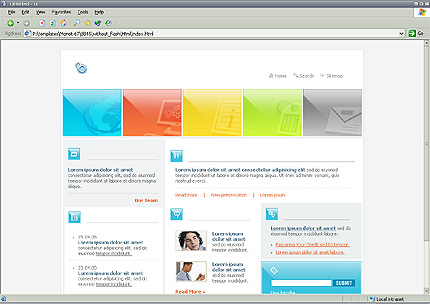 Website Template #13589