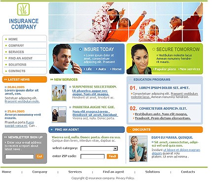 Website Template #13635