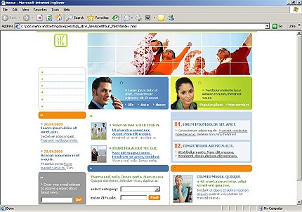Website Template #13635