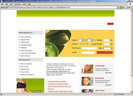 Website Template #13653